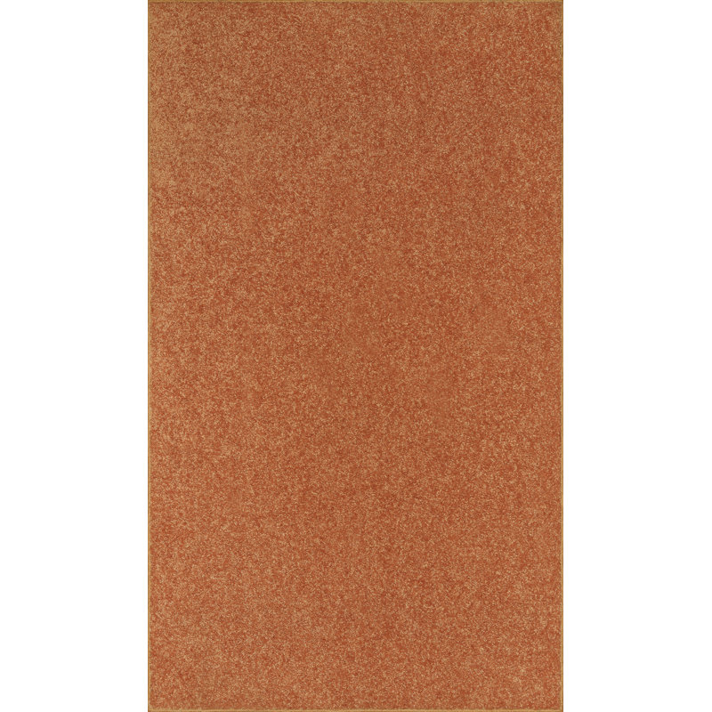 Latitude Run® Rust Area Rug Wayfair